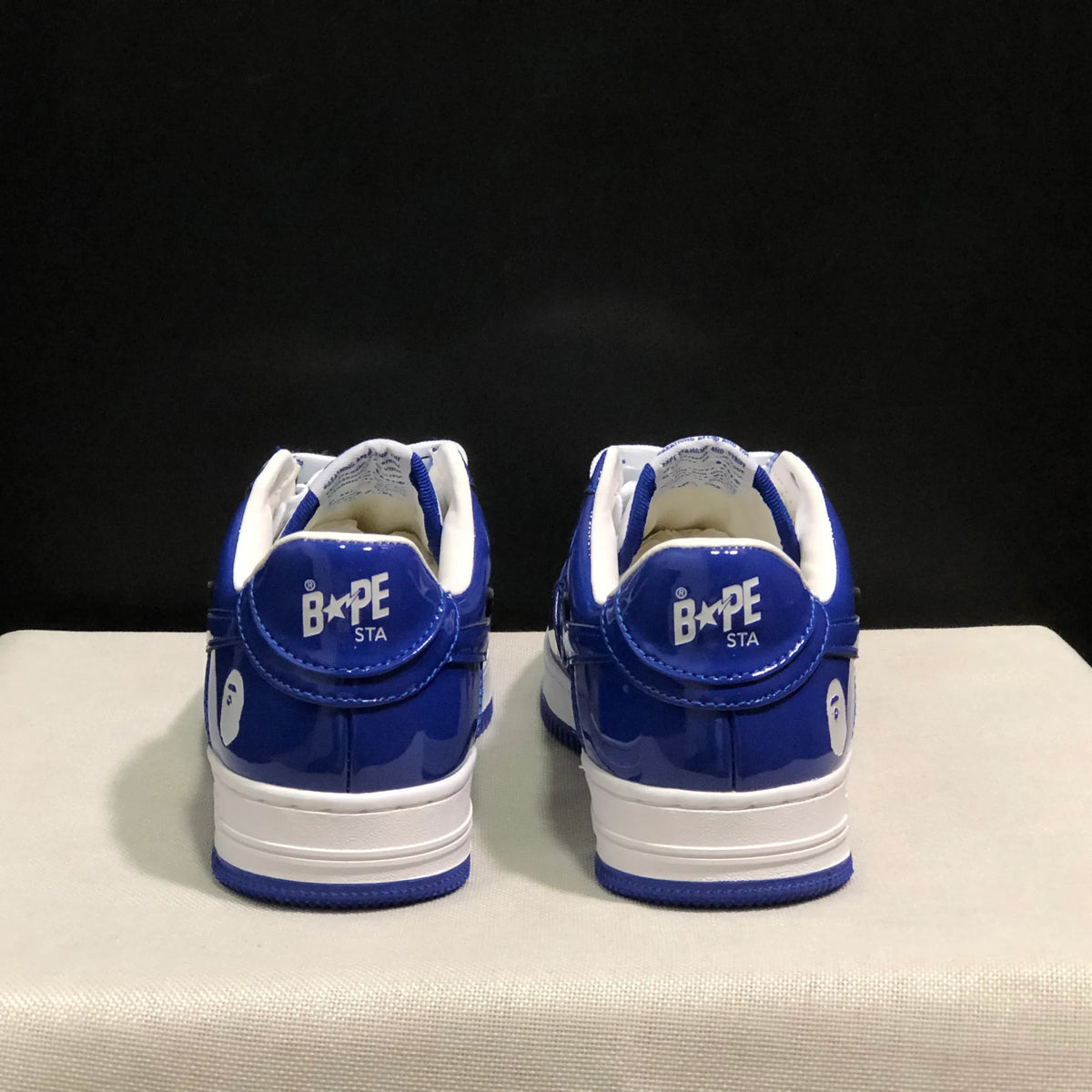 A Bathing Ape Bape Sta #5 Blue Shoes Sneakers - nk0005518 image 4