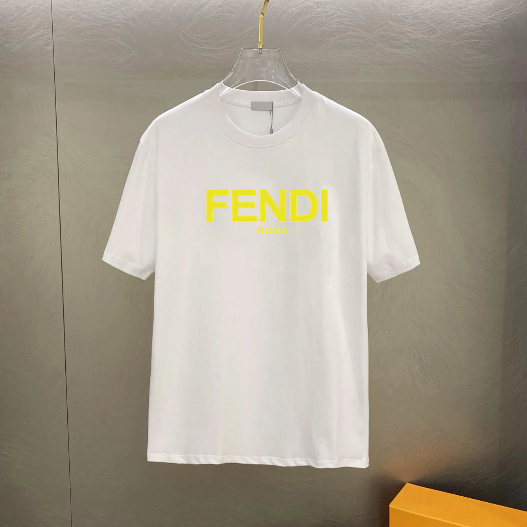 FD Logo-Print Cotton T-Shirt - FD0013 image 7
