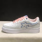 A Bathing Ape Bape Sta BAPY White Pink Shoes Sneakers - nk0005513 image 3