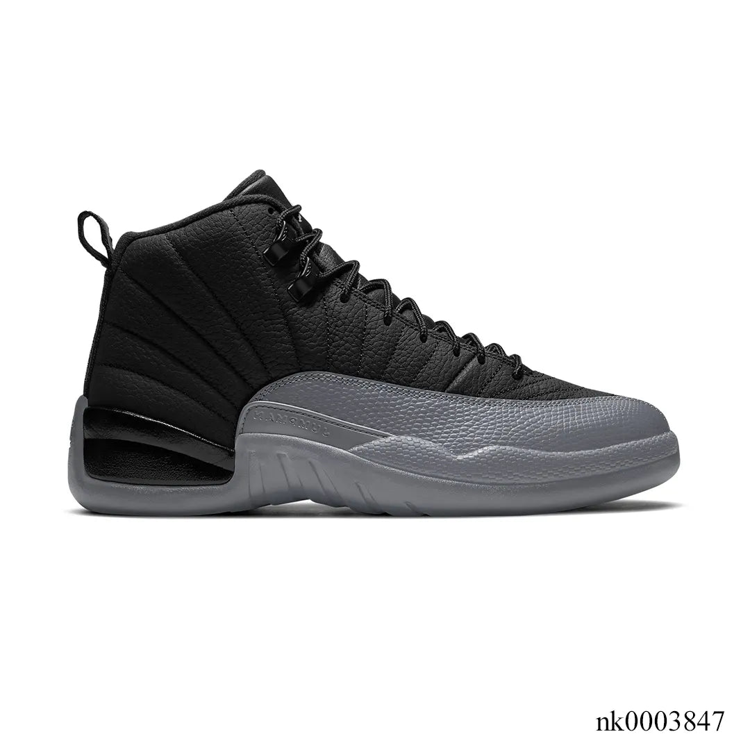 AJ 12 Black/Wolf Grey Shoes Sneakers – nk0003847