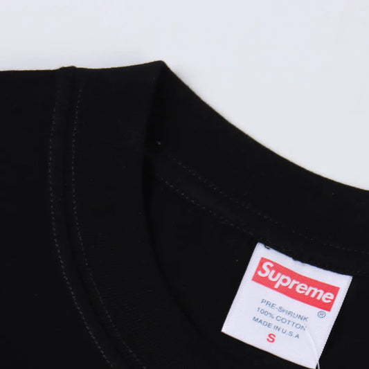 SUP Cross Box Logo T-Shirt in Black - 512 - spm0000512 image 2