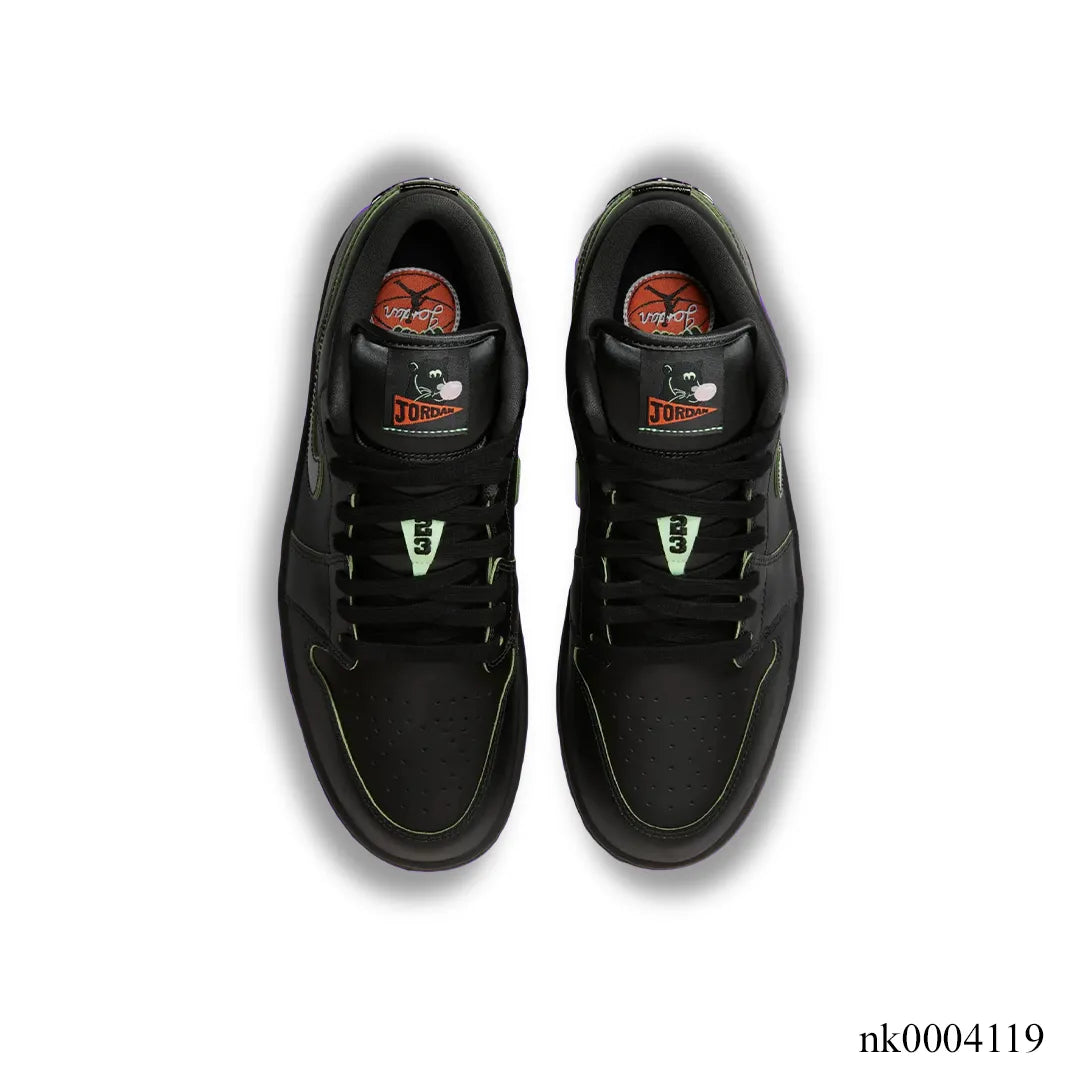 AJ 1 Low Black Cat Shoes Sneakers – nk0004119