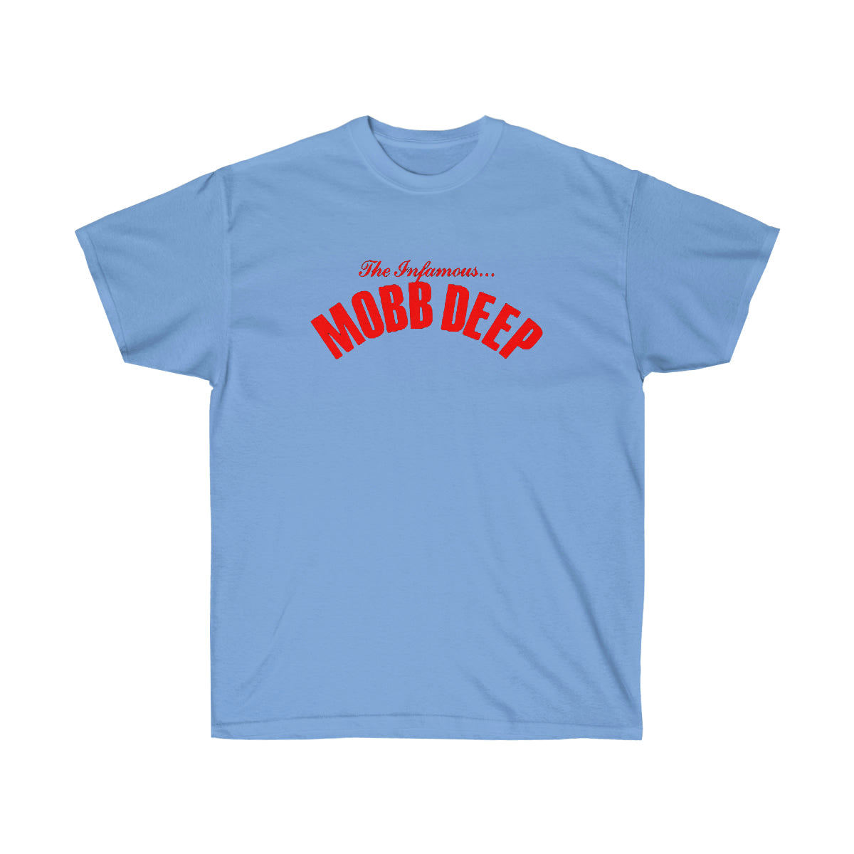 Infamous Red Men T-Shirt - Carolina Blue, L image