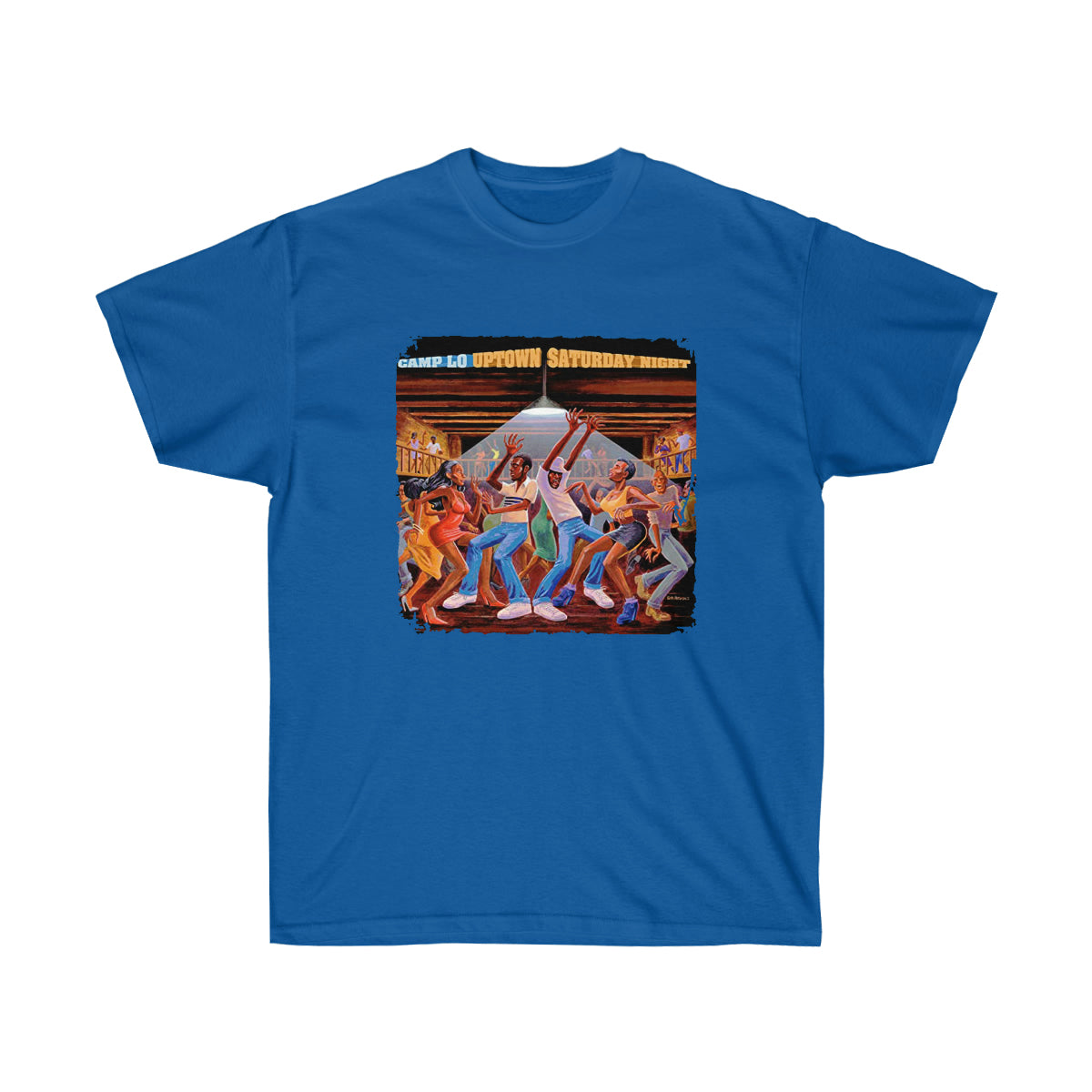 Rap CLO Uptown Saturday Night Men T-Shirt - Royal, 2XL image