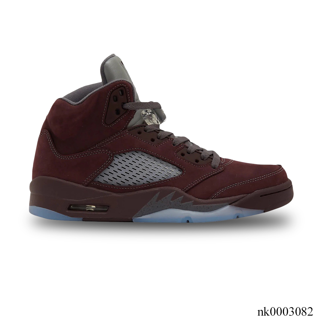 AJ 5 Burgundy Shoes Sneakers – nk0003082