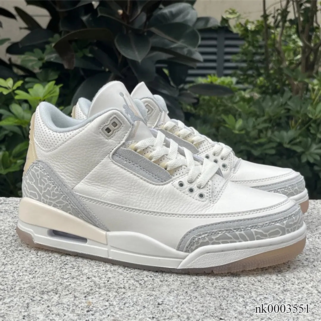 AJ 3 Craft Ivory Shoes Sneakers – nk0003551