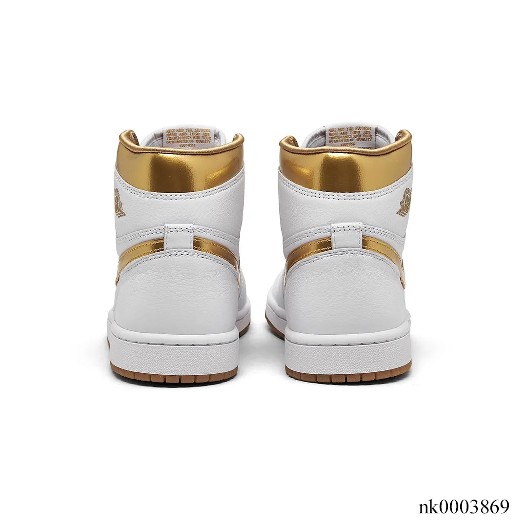 AJ 1 High OG Metallic Gold Shoes Sneakers – nk0003869