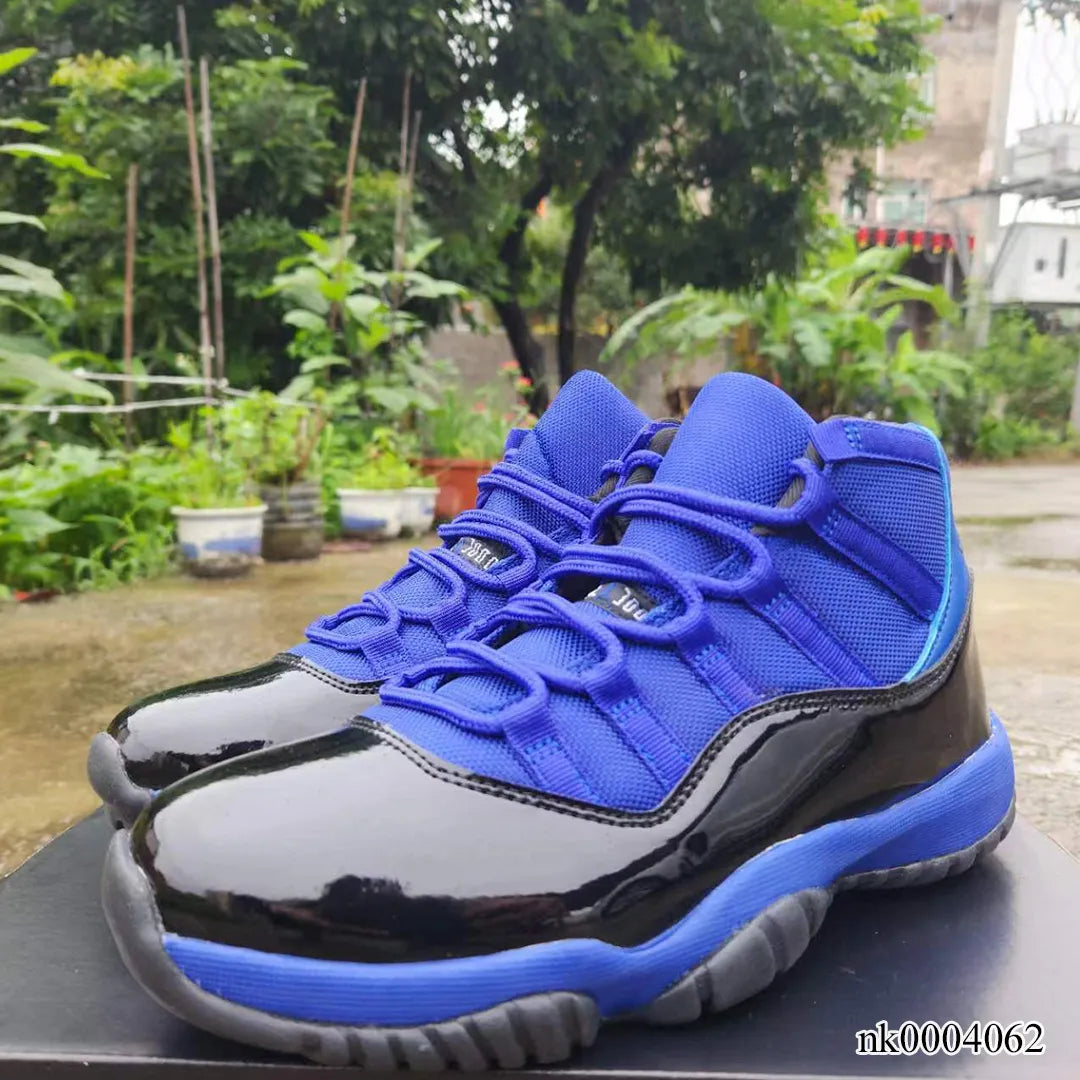 AJ 11 Royal Blue And Black Shoes Sneakers – nk0004062
