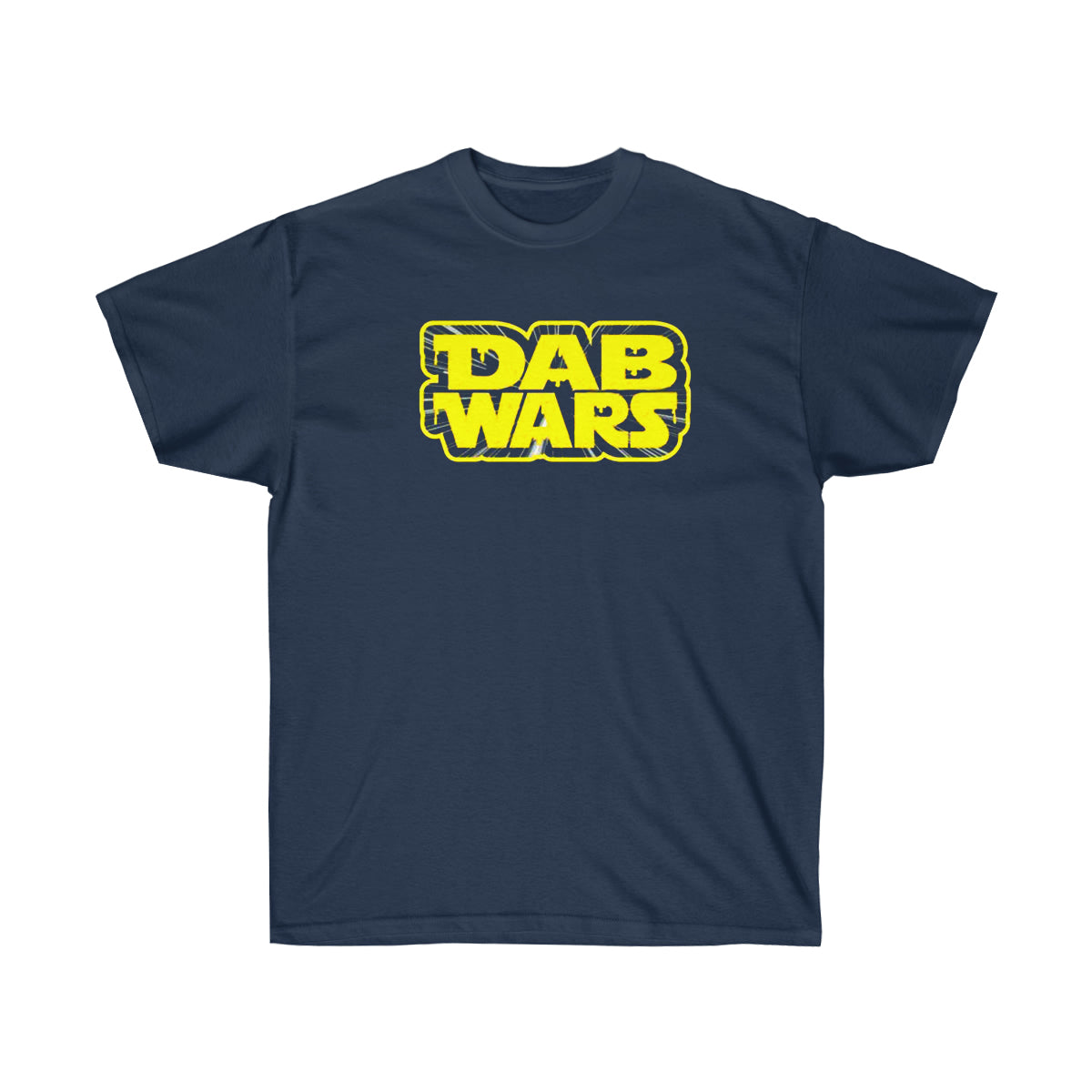 Dab Wars Basic Men T-Shirt - Navy, XL image
