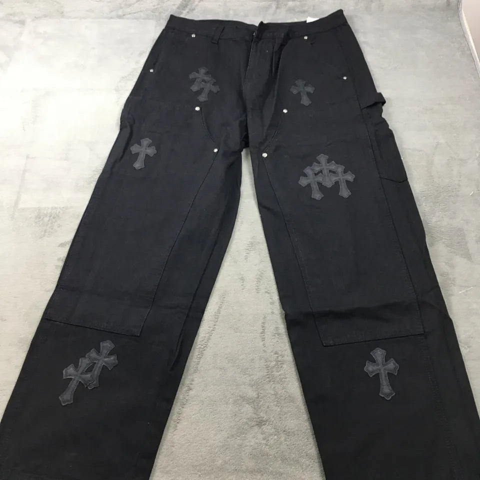 CH Cross Patch Jeans - CH0107 image 4