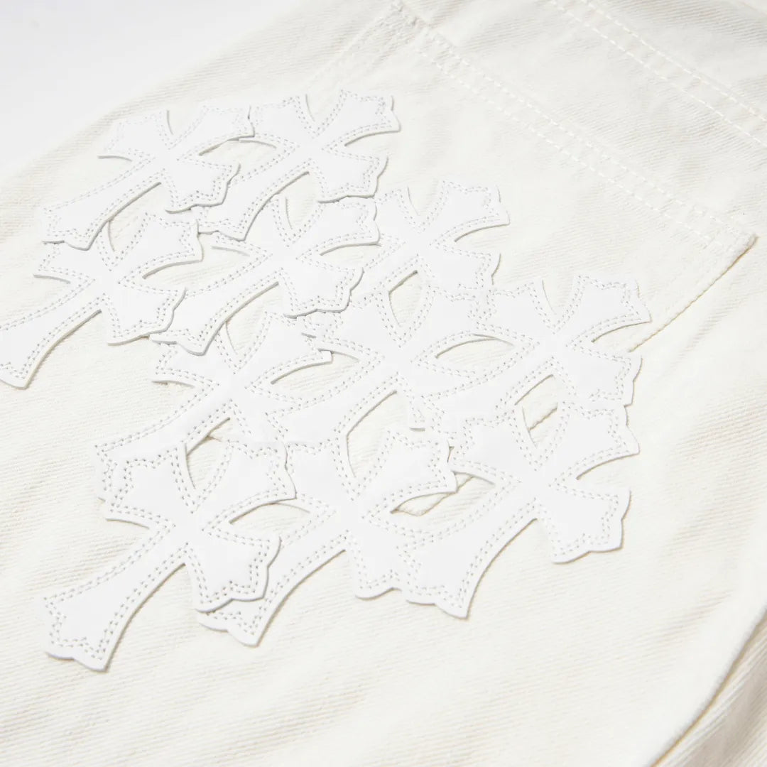 CH Cross Patch Jeans - CH0135 image 6