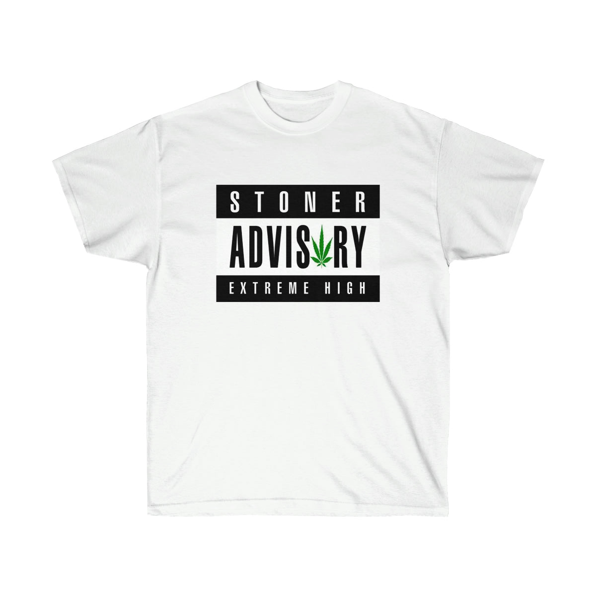 Advisory Extreme High Men T-Shirt - White, XL image