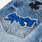 CH Cross Patch Jeans - CH0122 image 10