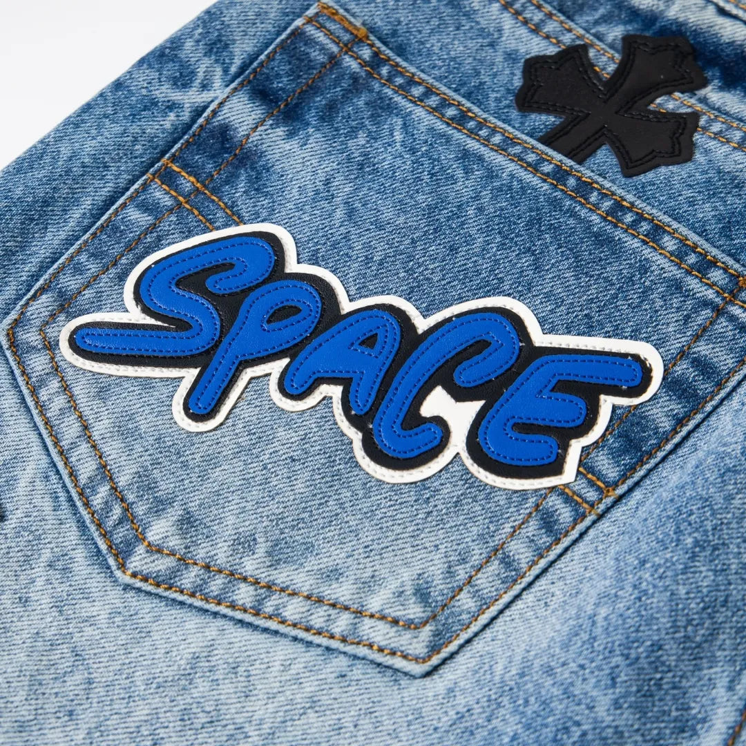 CH Cross Patch Jeans - CH0122 image 10