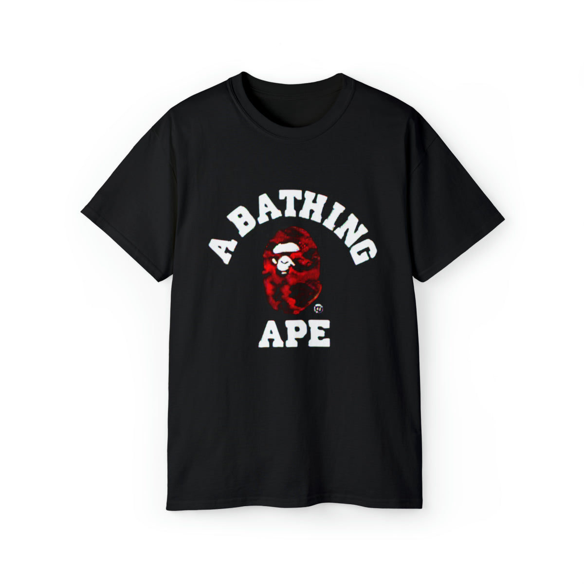 BAPE Color Camo College Tee T-Shirt - Black, 4XL image