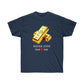 Rap Never Stop Hustle Daily Men T-Shirt - Navy, S image