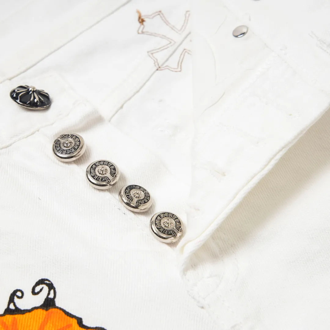 CH Cross Patch Jeans - CH0123 image 6