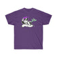 Mane Long Money Men T-Shirt - Purple, M image
