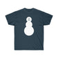 Jeezy Snowman Men T-Shirt - Blue Dusk, L image