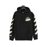 OW Diagonal Tape Arrows Hoodie in Black - 347 - owf0000347 image 0