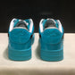 A Bathing Ape Bape Sta #1 Turquoise Blue Black Patent Leather Shoes Sneakers - nk0005515 image 8