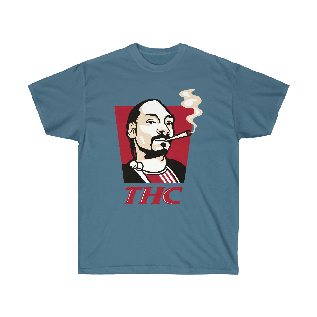 Snoop Dogg THC Smoke Men T-Shirt - Indigo Blue, M image