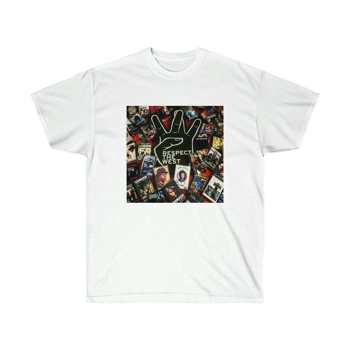 Rap Respect The West Men T-Shirt image 0