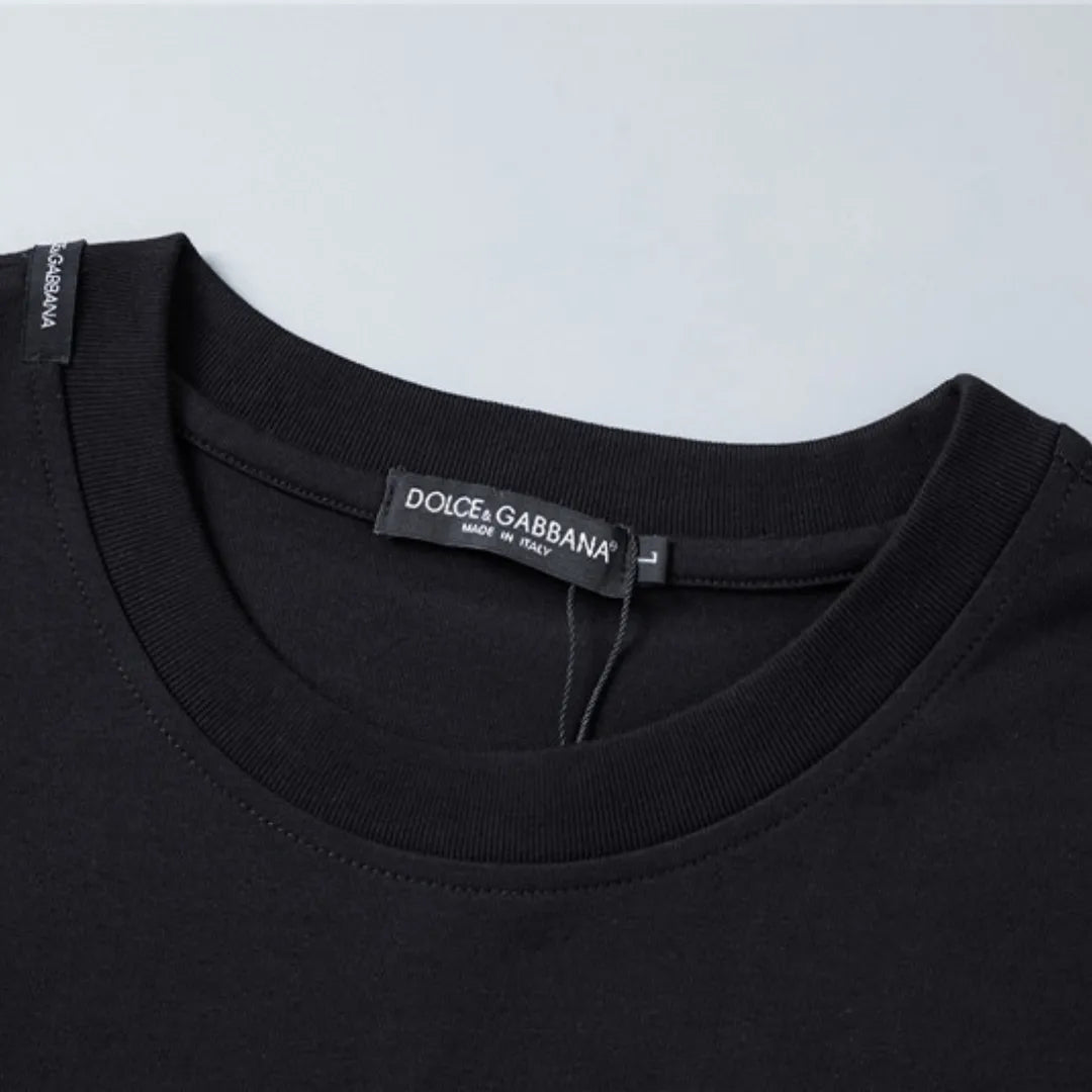 D&G Logo DG Print T-shirt in Black - 108 - dng0000108 image 7