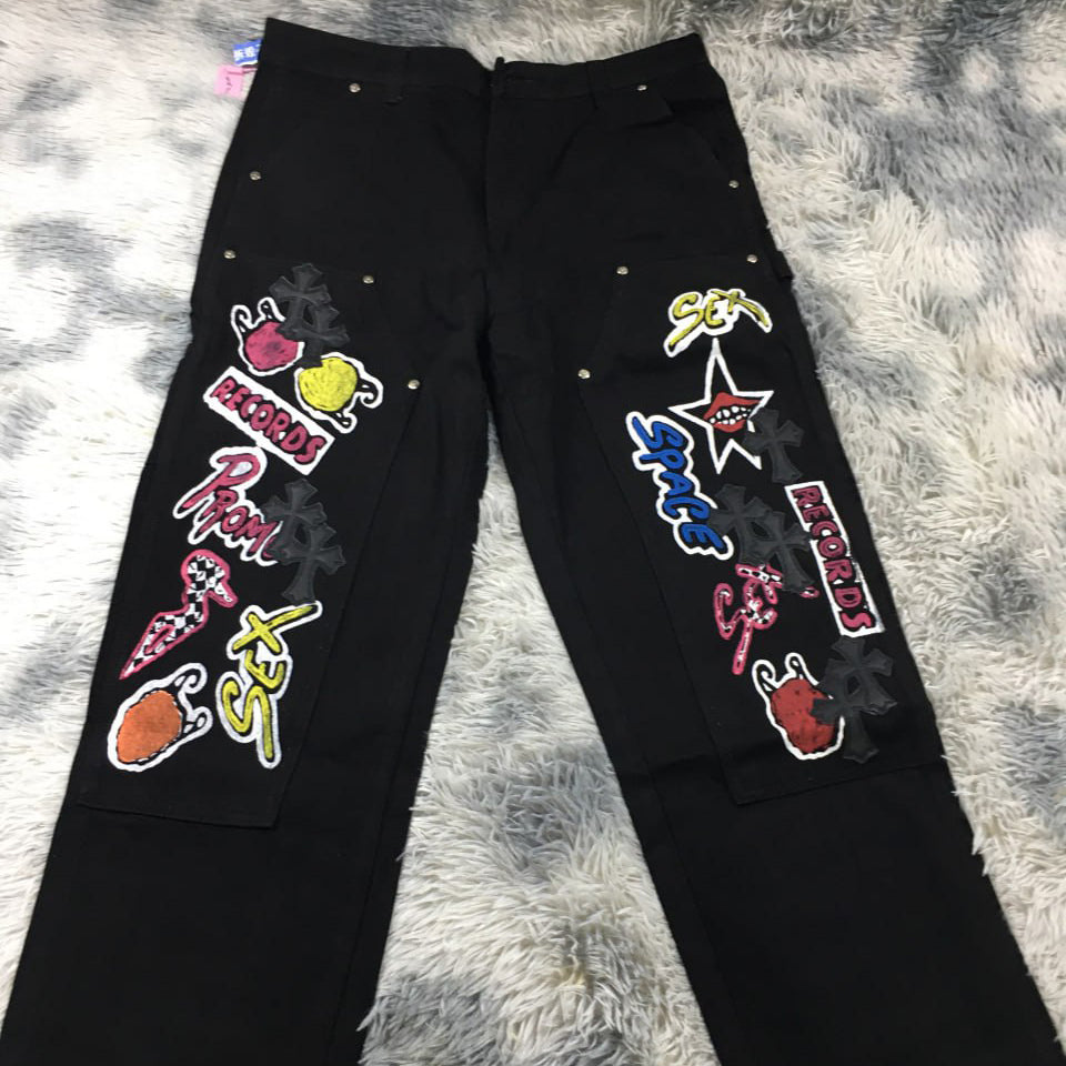 CH Cross Patch Jeans - CH0115 image 3