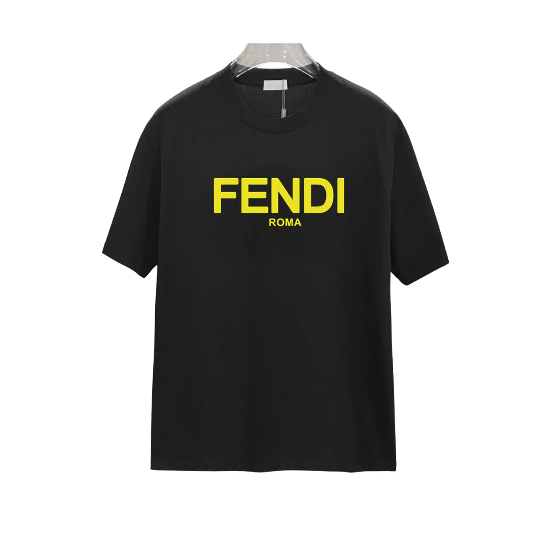 FD Logo-Print Cotton T-Shirt - FD0013 image