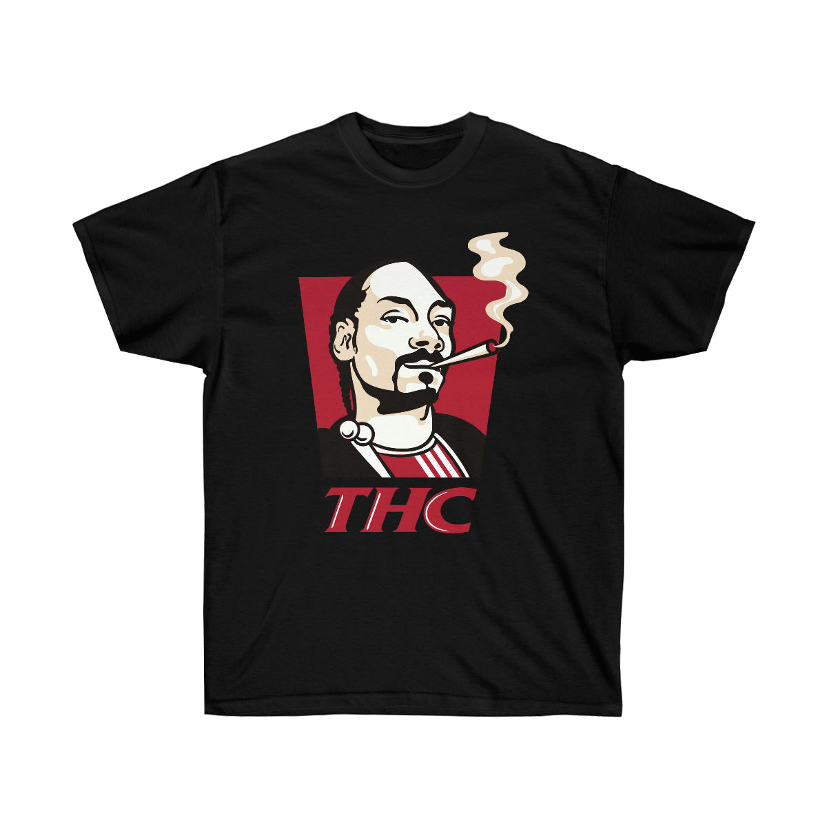 Snoop Dogg THC Smoke Men T-Shirt - Black, 3XL image