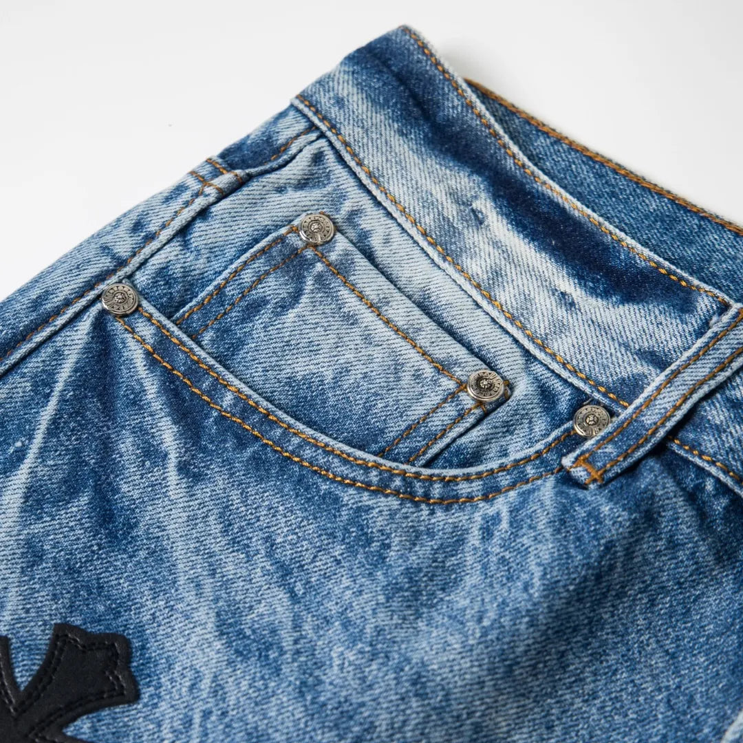 CH Cross Patch Jeans - CH0122 image 6