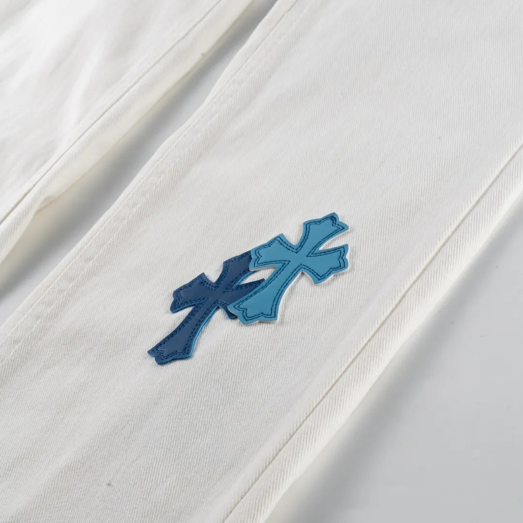 CH Cross Patch Jeans - CH0108 image 5