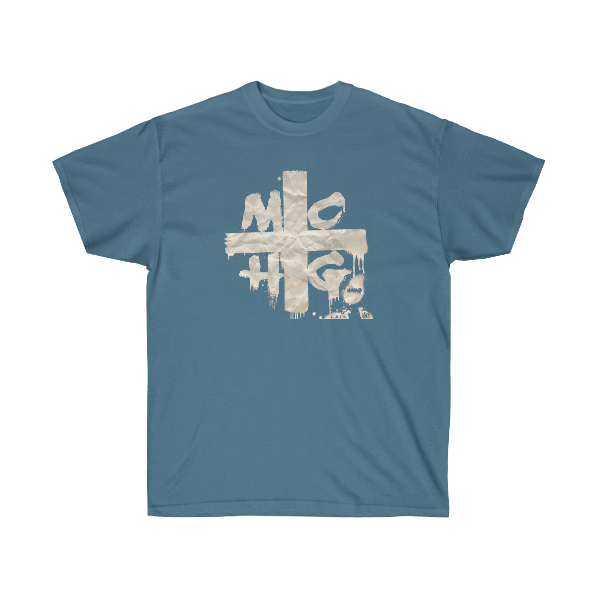 JZ Vintage God  Men T-Shirt - Indigo Blue, S image