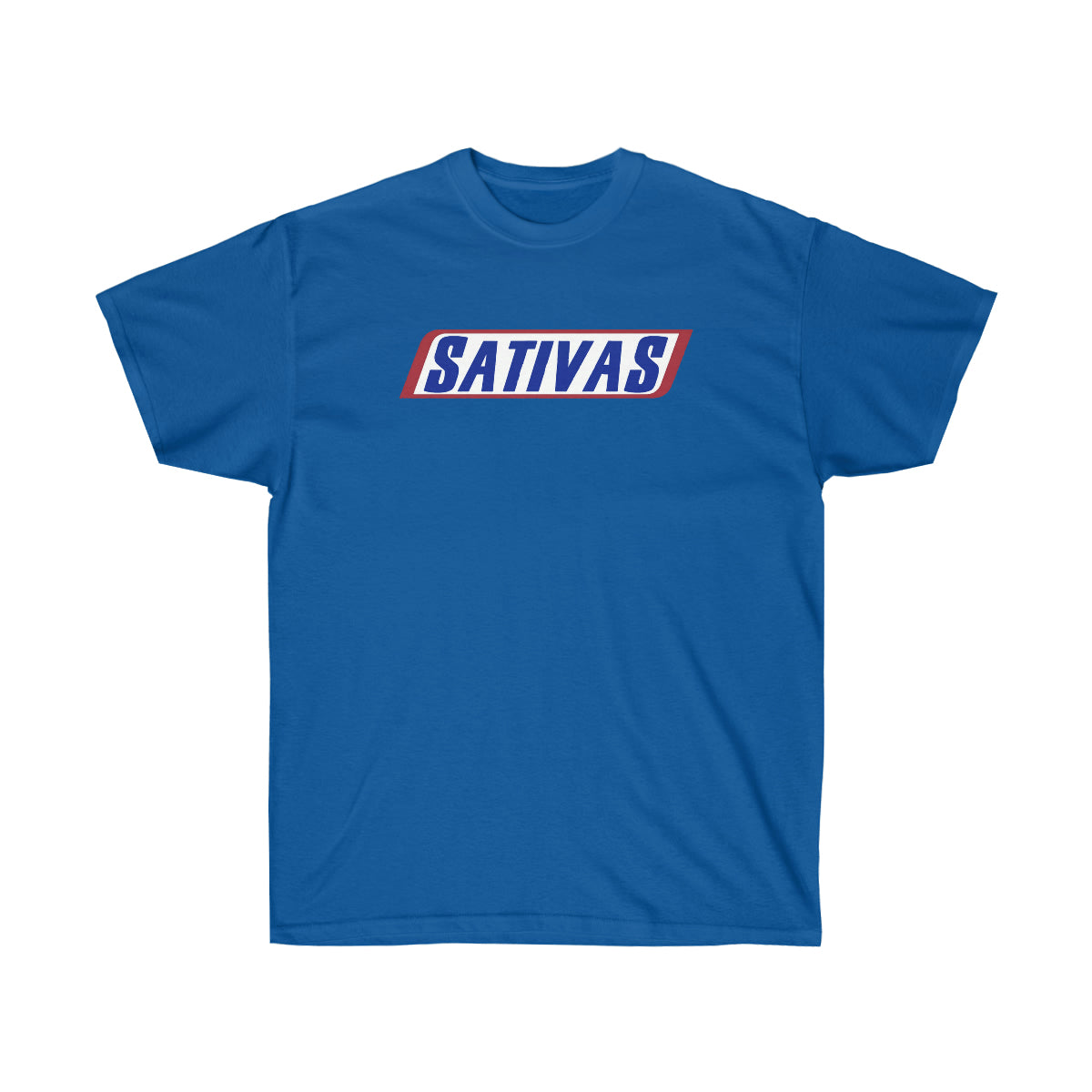 Sativas Color Men T-Shirt - Royal, 2XL image