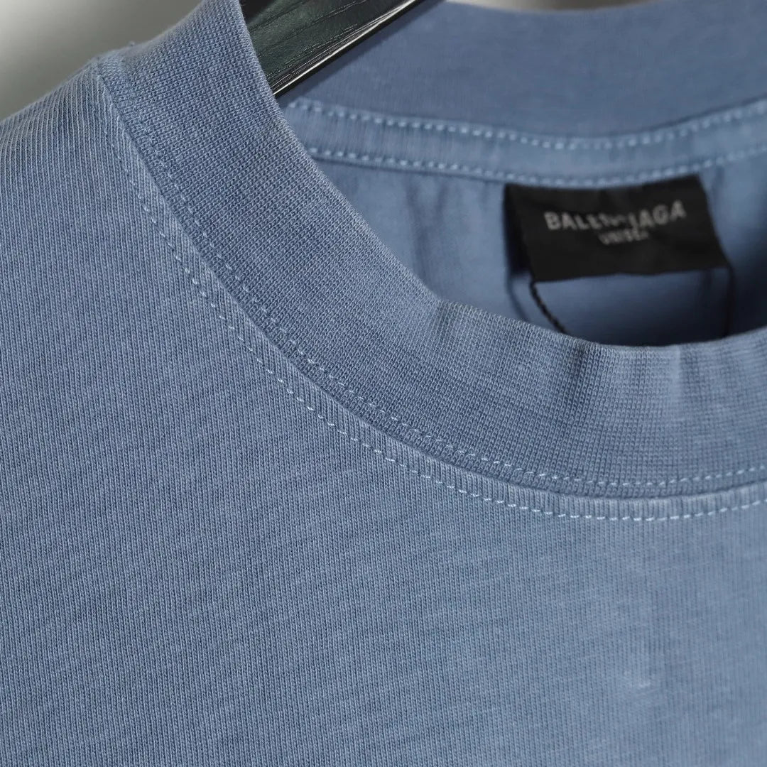 BLCG Campaign Logo T-shirt in Washed Blue - 585 - blcg0000585 image 2