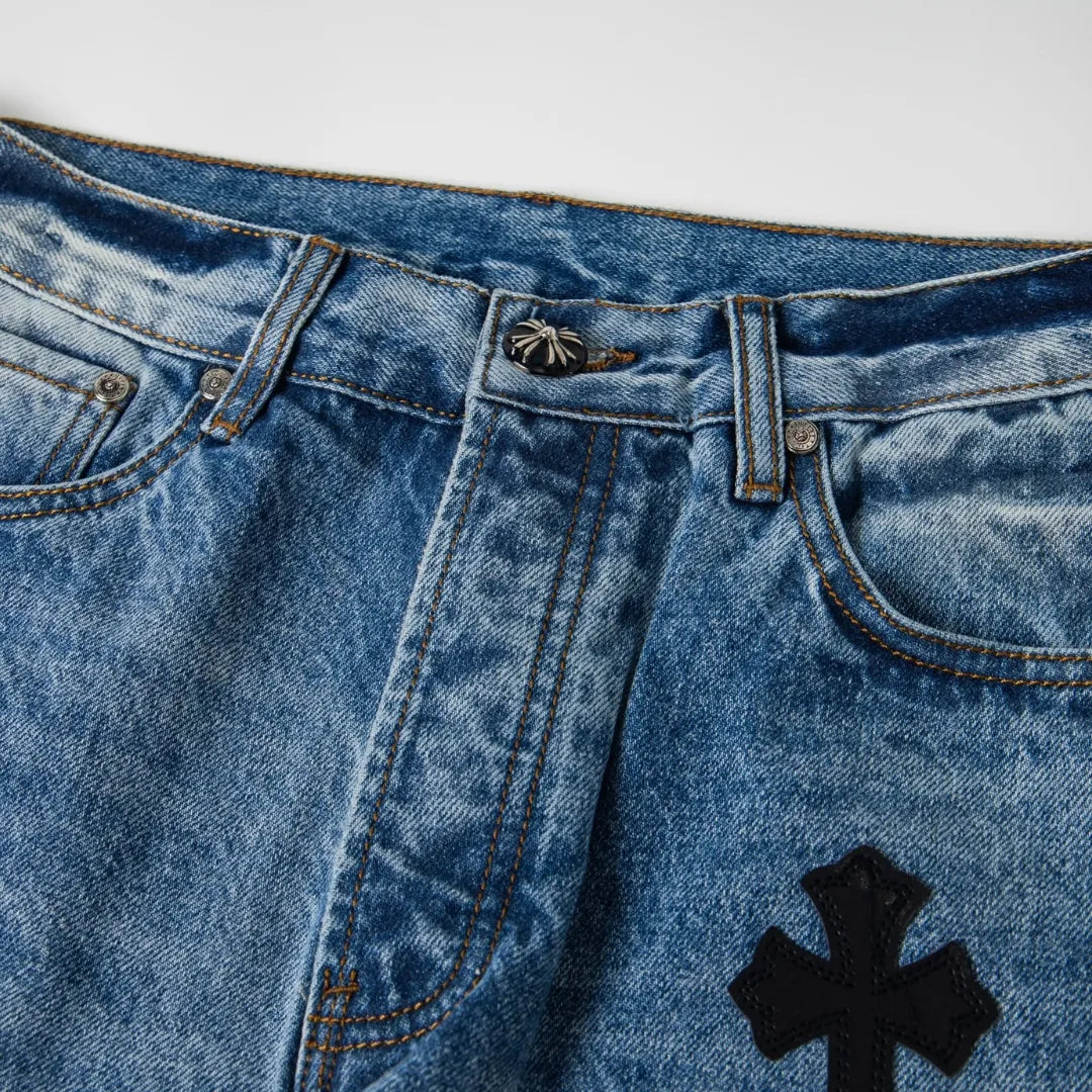 CH Cross Patch Jeans - CH0122 image 11