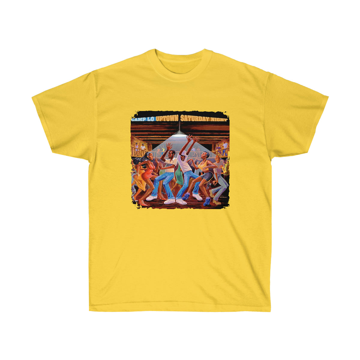 Rap CLO Uptown Saturday Night Men T-Shirt - Daisy, XL image