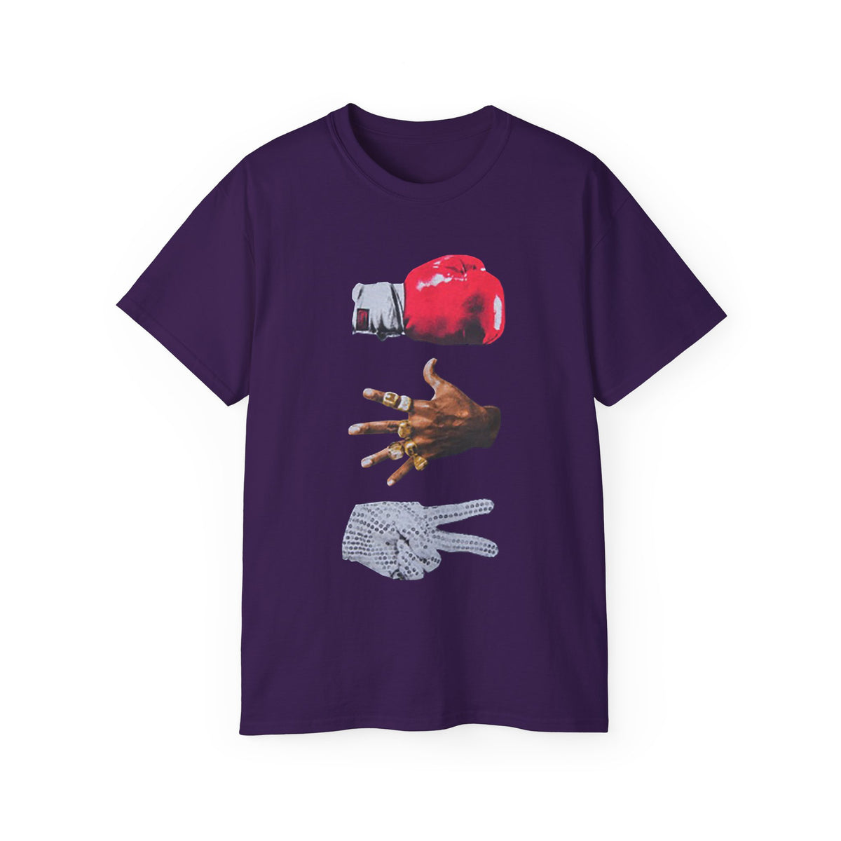 Rap is my life - 1 T-shirt - Purple, L image