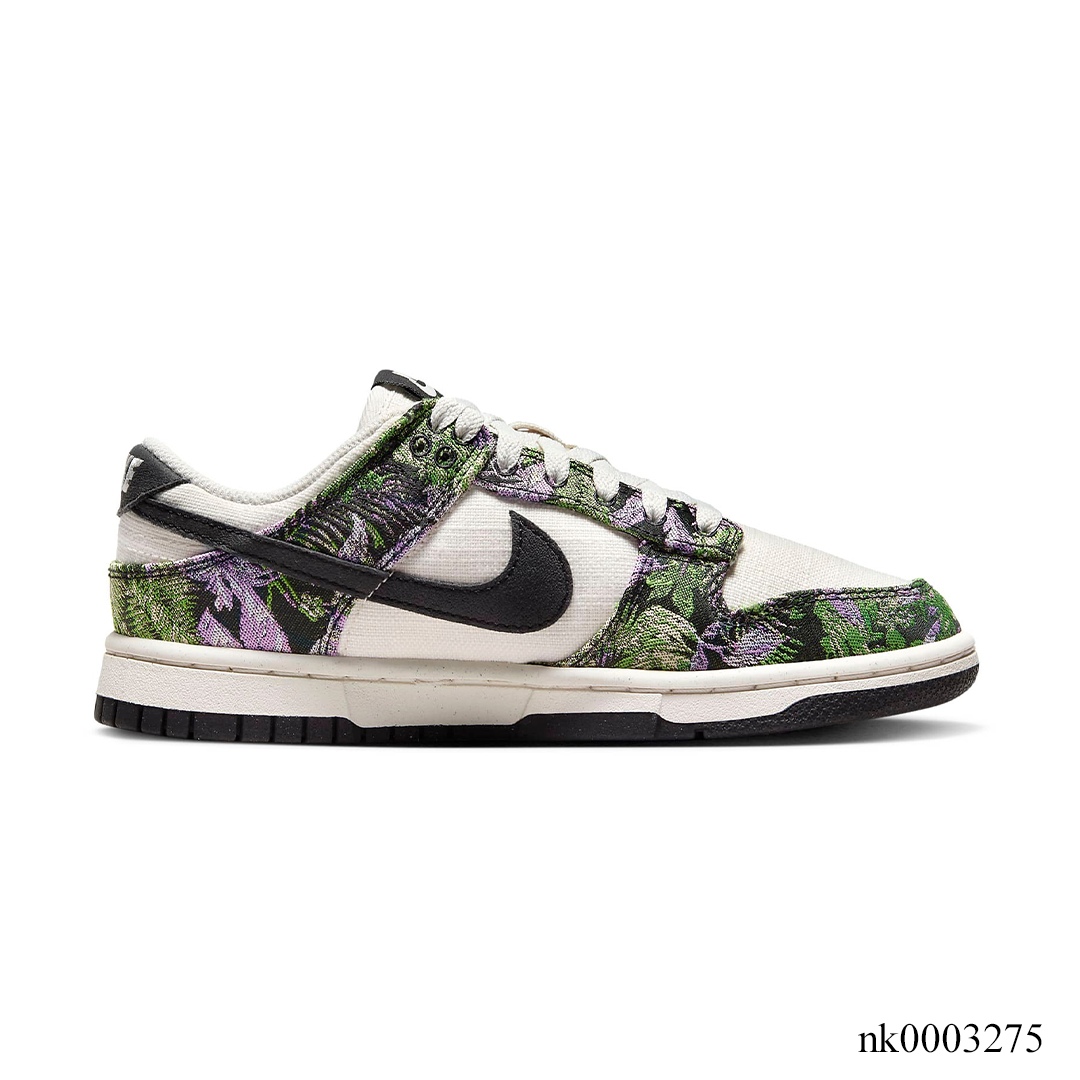 Dunk Low Next Nature Floral Tapestry Shoes Sneakers – nk0003275