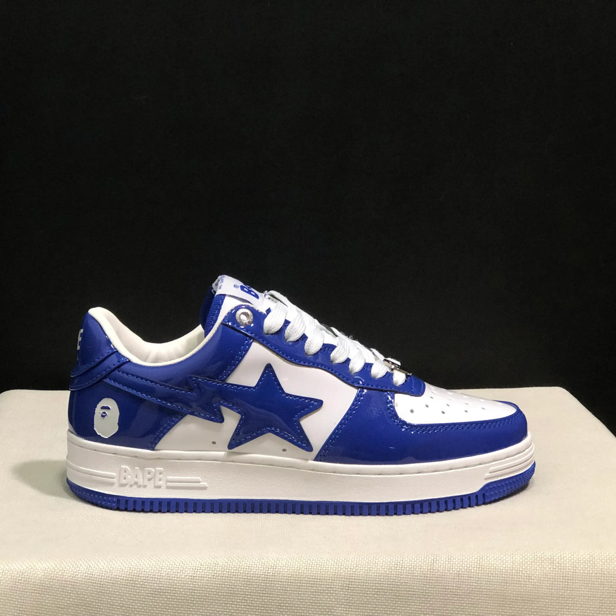 A Bathing Ape Bape Sta #5 Blue Shoes Sneakers - nk0005518 image 9