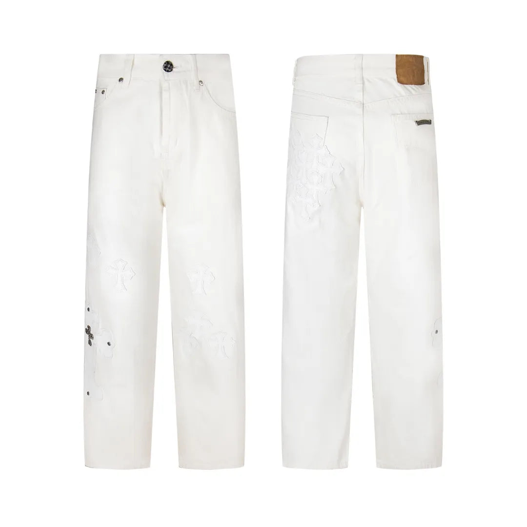 CH Cross Patch Jeans - CH0135 image 2