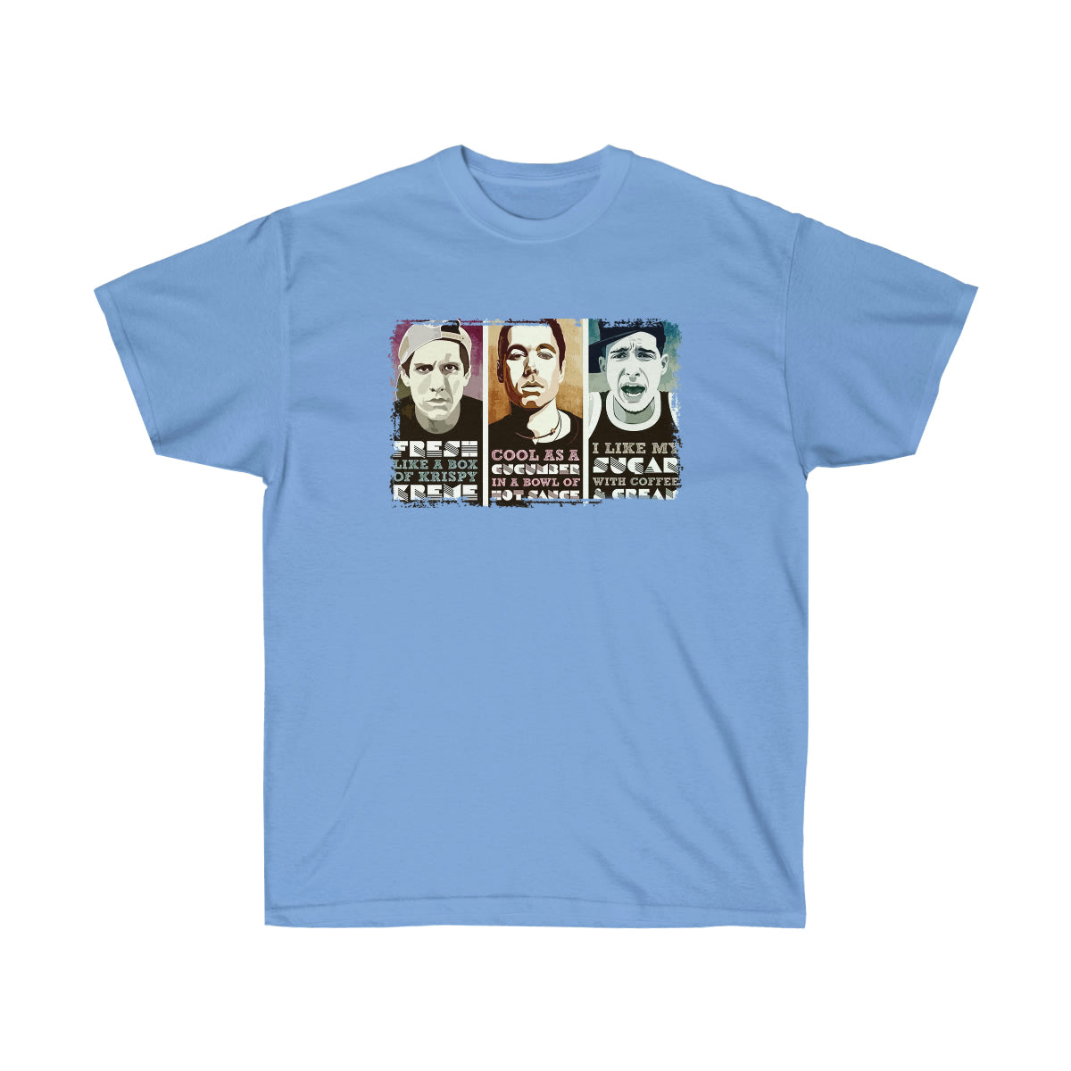 I Like My Sugar With Coffee Men T-Shirt - Carolina Blue, L image