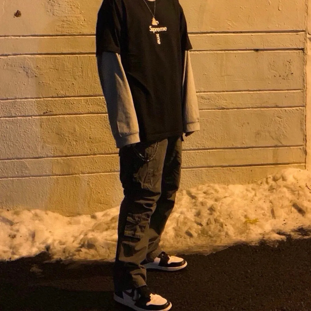 SUP Cross Box Logo T-Shirt in Black - 512 - spm0000512 image 8