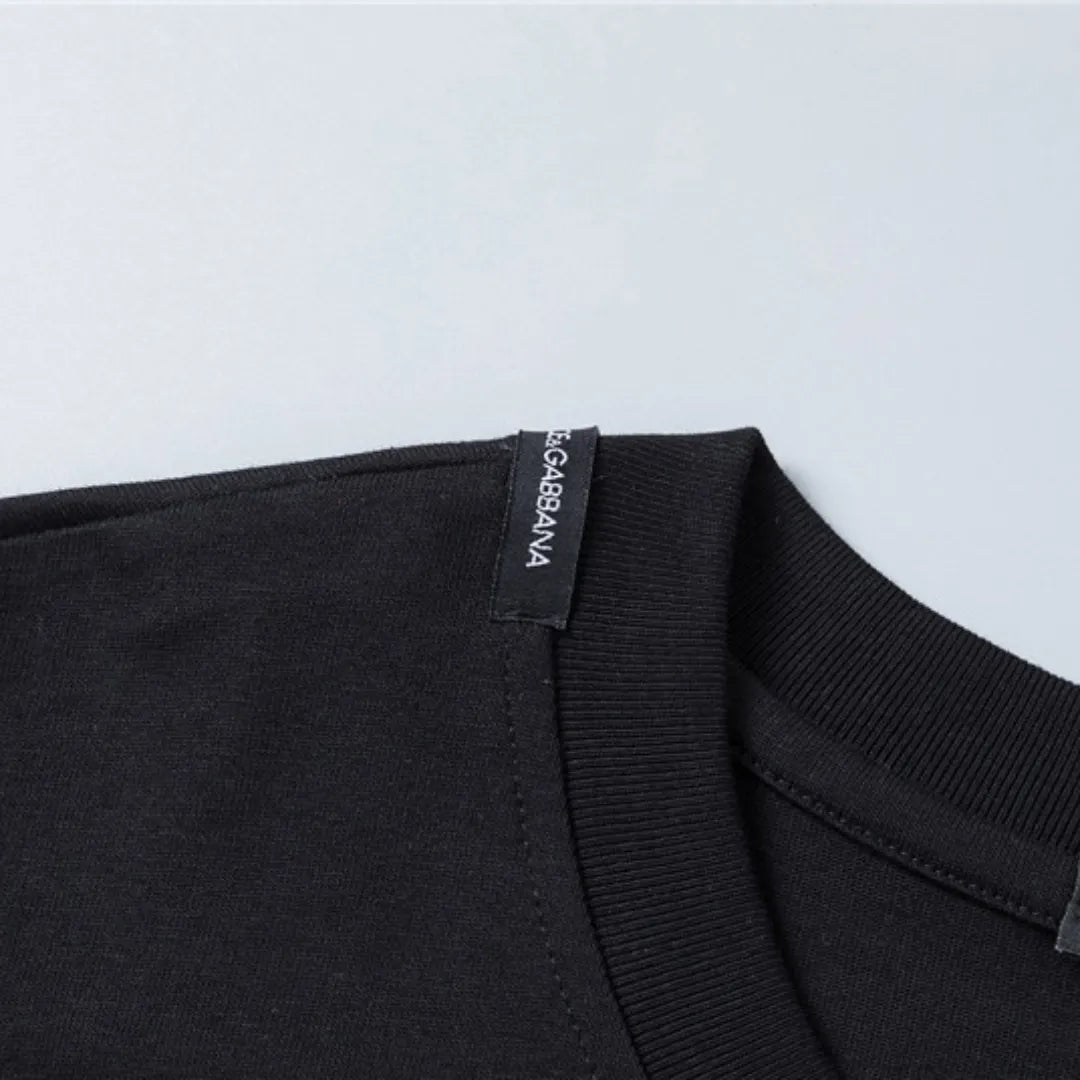 D&G Logo DG Print T-shirt in Black - 108 - dng0000108 image 6