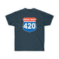 High Way 420 Men T-Shirt - Blue Dusk, 2XL image
