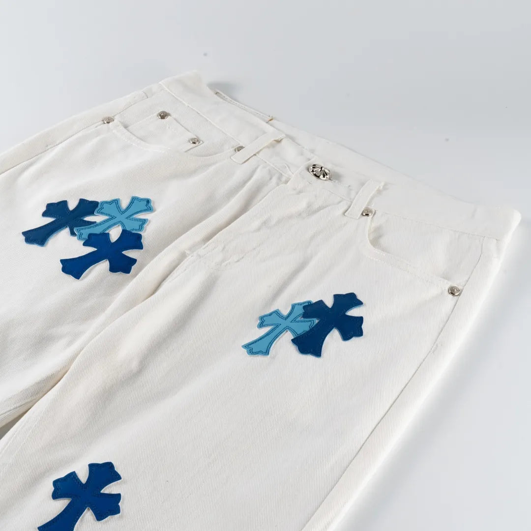 CH Cross Patch Jeans - CH0108 image 3