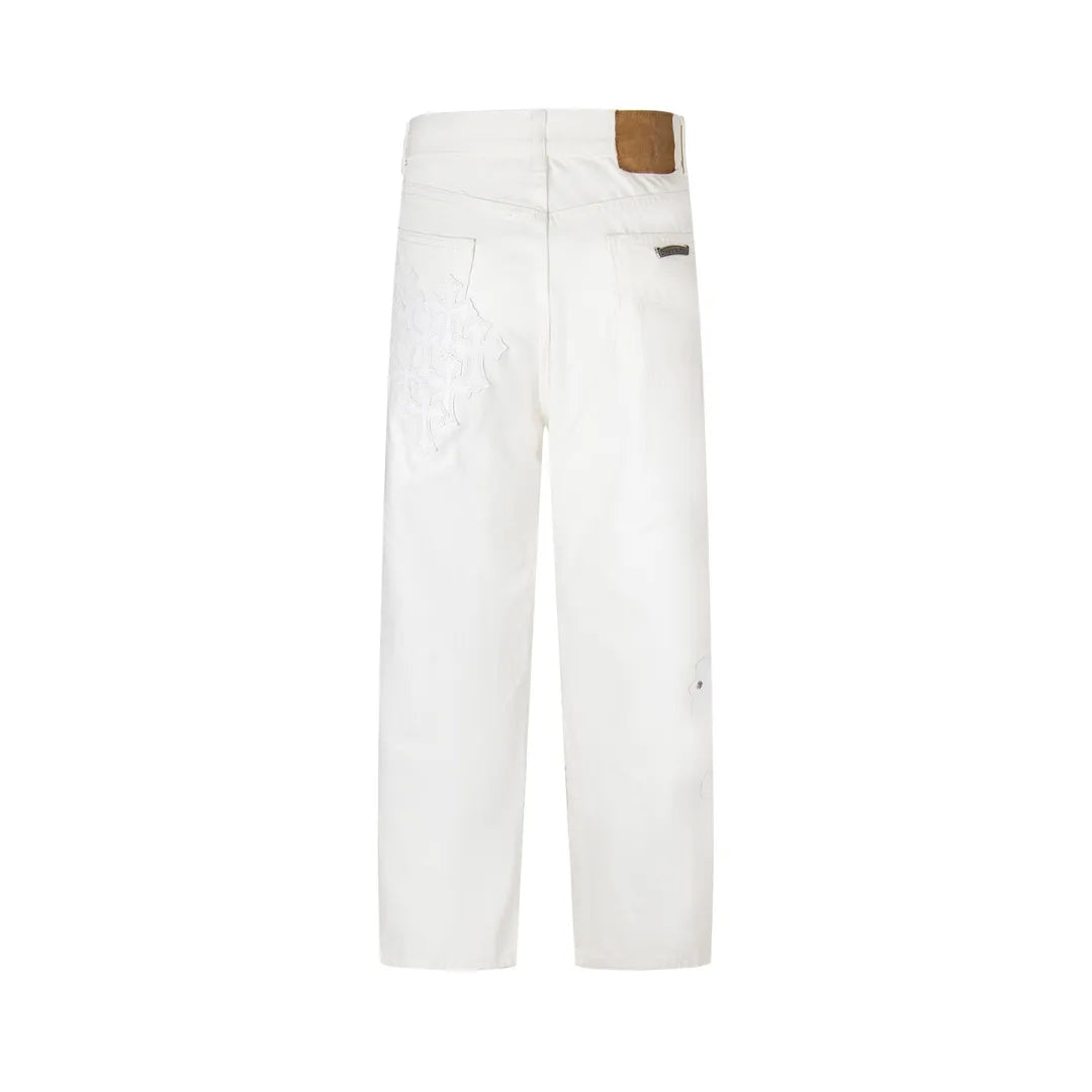 CH Cross Patch Jeans - CH0135 image 1