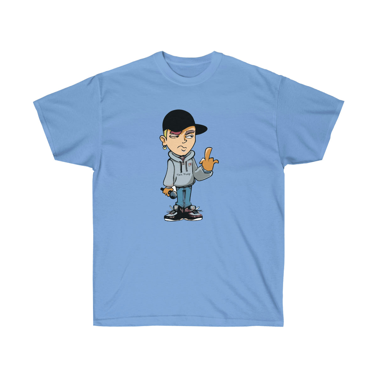 FK You Men T-Shirt - Carolina Blue, S image