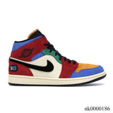 AJ 1 Mid SE Fearless Blue the Great Shoes Sneakers – nk0000186